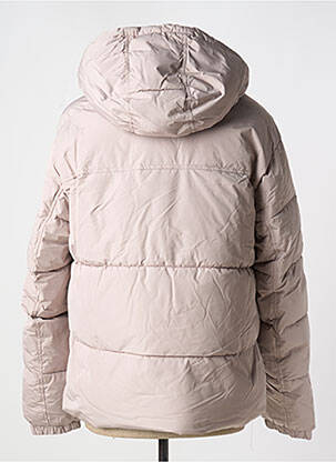 Doudoune poches a capuche beige JACK & JONES homme