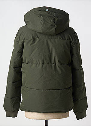 Doudoune manches longues a capuche vert JACK & JONES homme