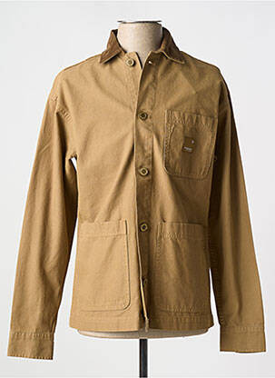 Veste casual fermeture boutonnée sur le devant marron JACK & JONES homme