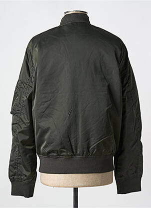 Doudoune manches longues sans capuche vert JACK & JONES homme