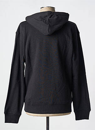 Sweat-shirt à capuche poches manches longues noir JACK & JONES homme