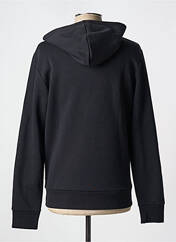 Sweat-shirt à capuche noir JACK & JONES pour homme seconde vue