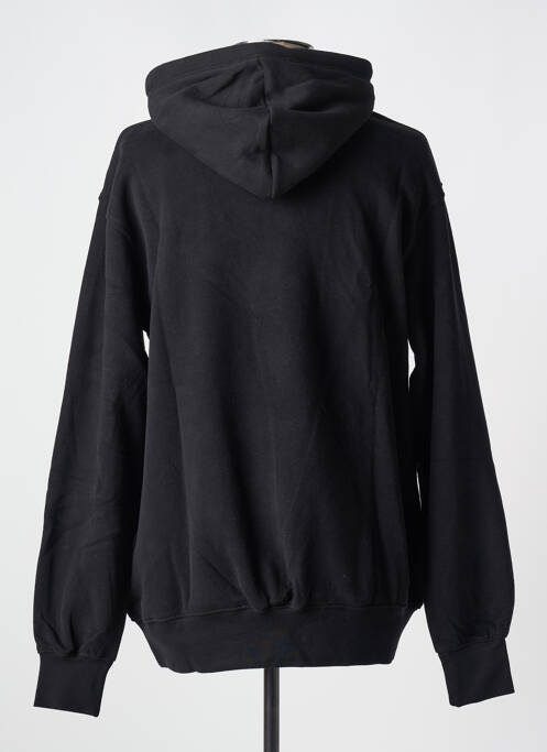 Sweat-shirt à capuche broderie manches longues noir JACK & JONES homme