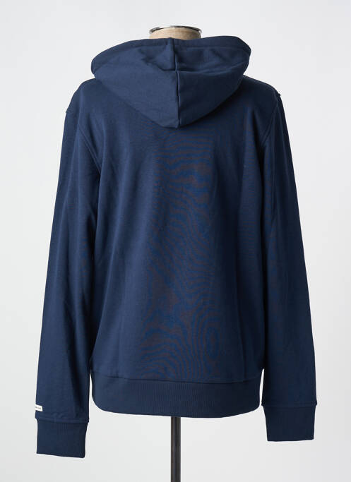 Sweat-shirt à capuche bleu JACK & JONES pour homme