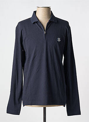 Polo manches longues manches longues bleu JACK & JONES homme