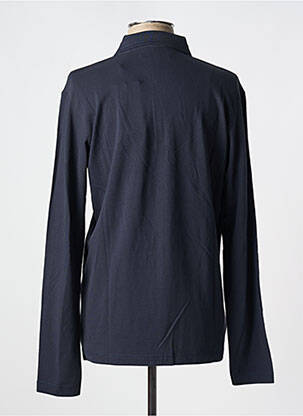 Polo manches longues manches longues bleu JACK & JONES homme