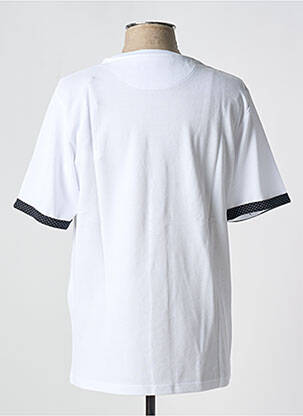 T-shirt coupe droite manches courtes blanc JACK & JONES homme