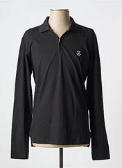 Polo noir JACK & JONES pour homme seconde vue