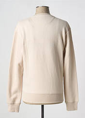 Sweat-shirt beige JACK & JONES pour homme seconde vue