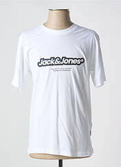 T-shirt blanc JACK & JONES pour homme seconde vue
