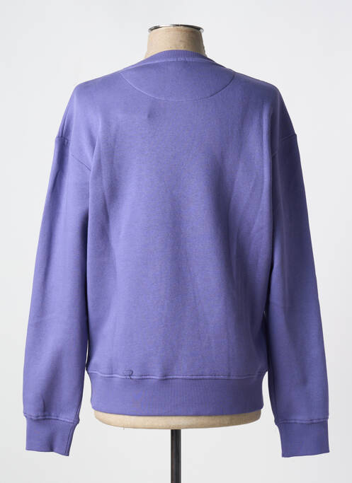 Sweat-shirt manches longues manches longues violet JACK & JONES homme