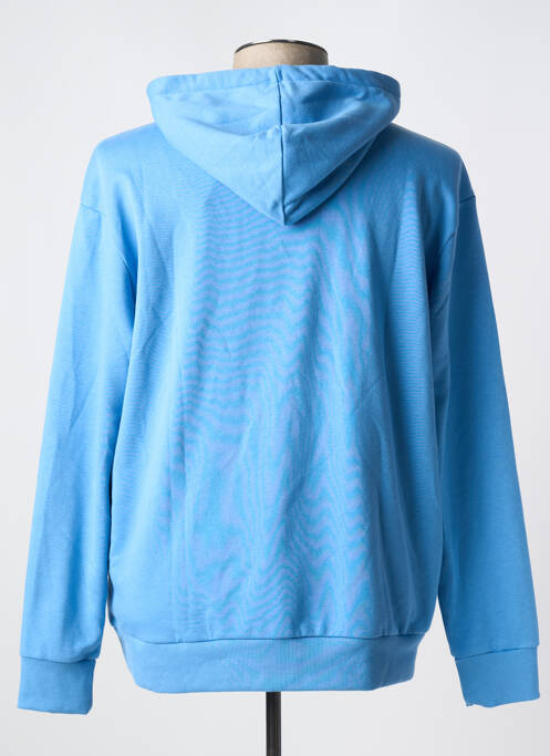 Sweat-shirt à capuche bleu JACK & JONES pour homme
