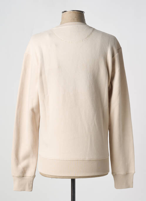 Sweat-shirt beige JACK & JONES pour homme