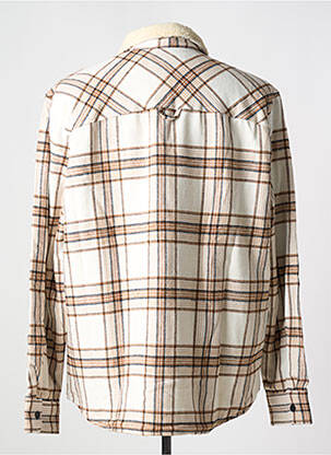 Veste casual coupe droite beige JACK & JONES homme