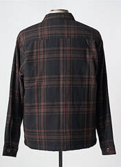 Chemise manches longues marron JACK & JONES pour homme seconde vue