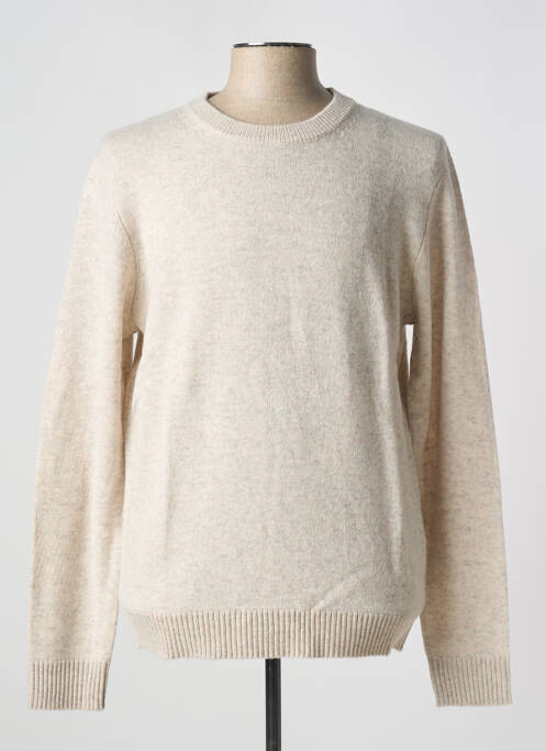Pull beige JACK & JONES pour homme