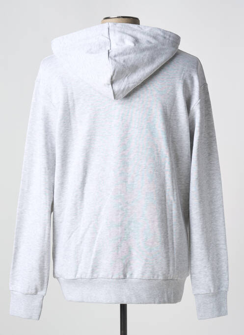 Sweat-shirt à capuche gris JACK & JONES pour homme