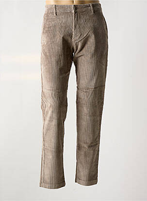 Pantalon chino stretch taille normale gris JACK & JONES homme