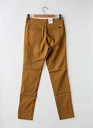 Pantalon chino tissage popeline taille normale jaune JACK & JONES homme
