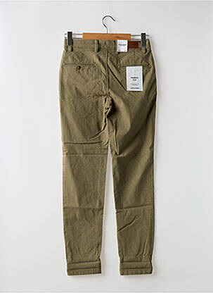 Pantalon chino tissage chiné taille basse vert clair JACK & JONES homme