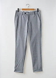 Pantalon chino imprimé imprimé prince de galle taille normale gris JACK & JONES homme