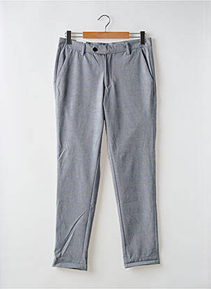 Pantalon chino imprimé imprimé prince de galle taille normale gris JACK & JONES homme