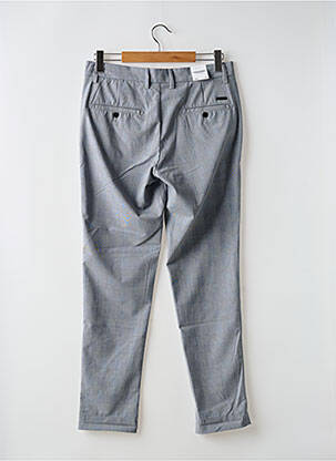 Pantalon chino imprimé imprimé prince de galle taille normale gris JACK & JONES homme