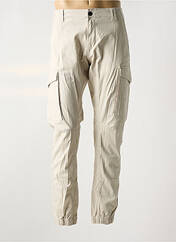 Pantalon cargo beige JACK & JONES pour homme seconde vue