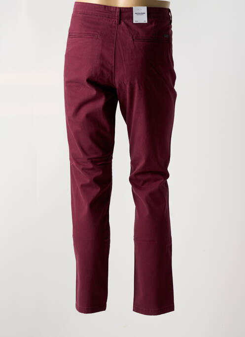 Pantalon chino rouge JACK & JONES pour homme