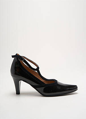 Escarpins matière lisse talon de 4 à 6cm noir SWEET femme