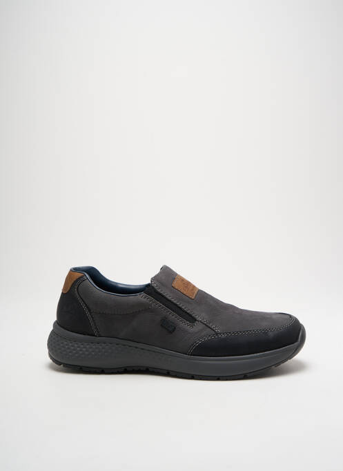 Slip ons gris RIEKER pour homme