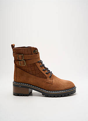 Bottines/Boots marron ELUE PAR NOUS pour femme