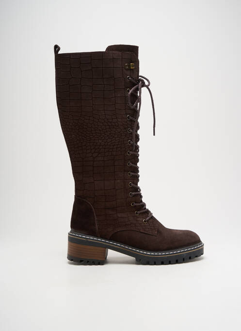 Bottes marron ELUE PAR NOUS pour femme