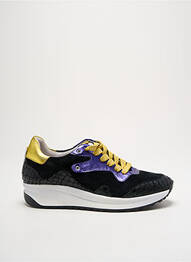 Baskets matière lisse talon de 4 à 6cm violet VADDIA femme