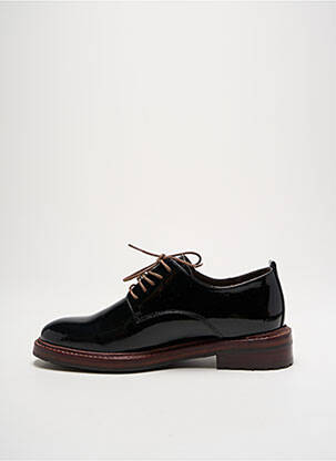 Derbies matière lisse talon plat jusqu'à 3cm noir ADIGE femme
