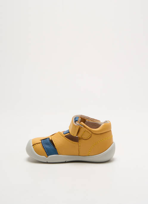 Sandales/Nu pieds jaune KICKERS pour garçon