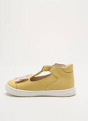 Sandales/Nu pieds jaune BOPY pour fille seconde vue