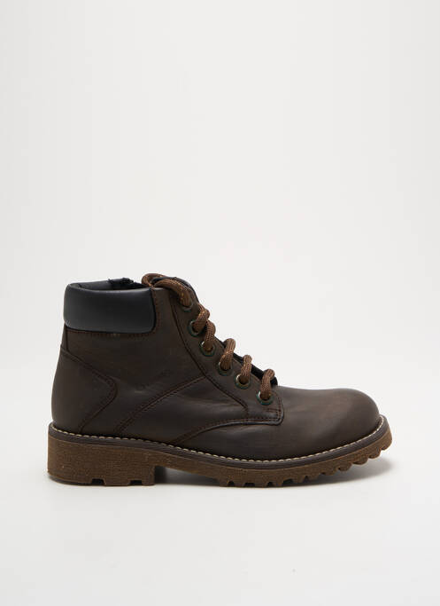 Bottines/Boots marron GEOX pour garçon