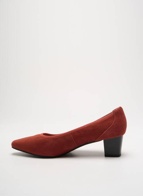 Escarpins orange SWEET pour femme