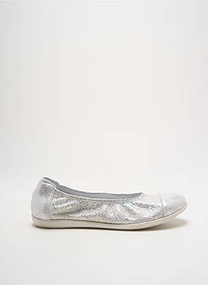 Ballerines impression bout rond argent BELLAMY fille