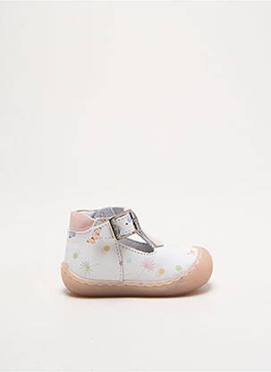 Bottillons fermeture boucle(s) bout rond blanc BELLAMY fille