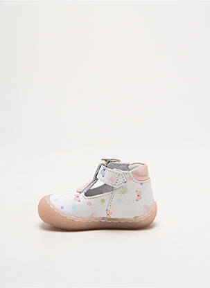 Bottillons fermeture boucle(s) bout rond blanc BELLAMY fille