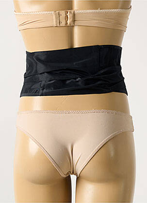 Ceinture coutures renforcées noir REVANCHE DE LA FEMME femme