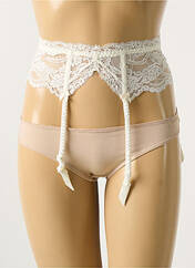 Guêpière/Porte-jarretelle blanc LISE CHARMEL pour femme seconde vue