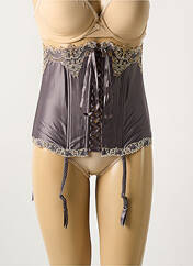 Guêpière/Porte-jarretelle gris LISE CHARMEL pour femme seconde vue