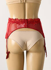 Guêpière/Porte-jarretelle rouge LISE CHARMEL pour femme seconde vue
