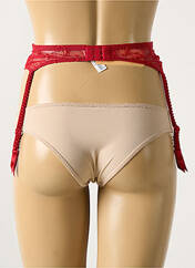 Guêpière/Porte-jarretelle rouge LISE CHARMEL pour femme seconde vue