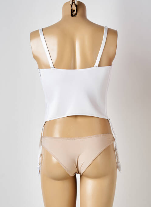 Corset sans armature blanc LISE CHARMEL femme