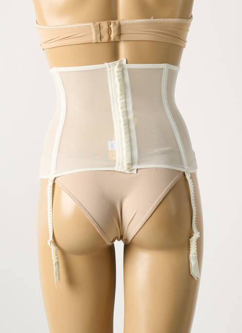 Guêpière/Porte-jarretelle blanc LISE CHARMEL pour femme