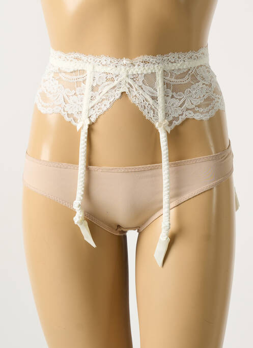 Guêpière/Porte-jarretelle blanc LISE CHARMEL pour femme